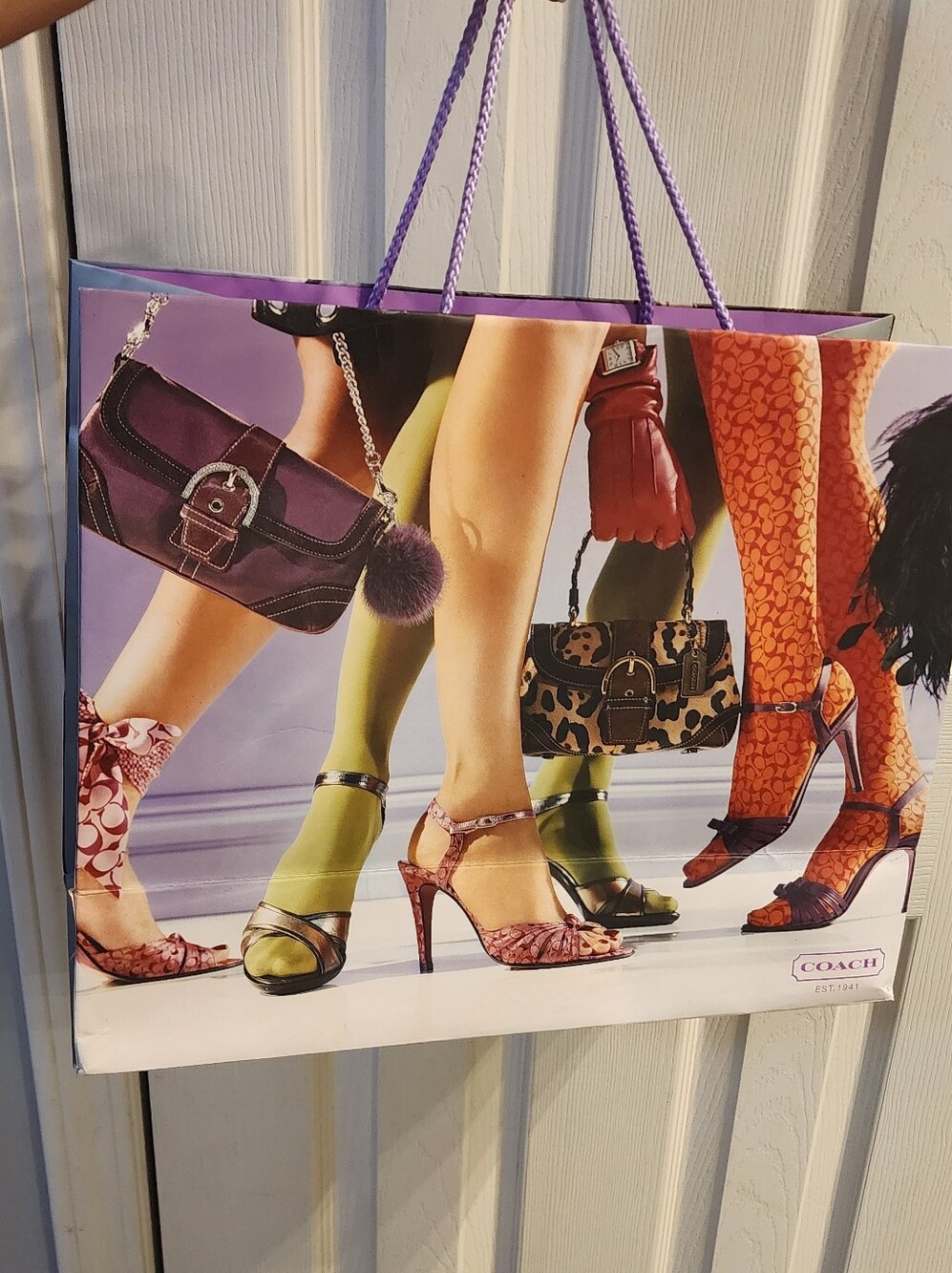 Coach 2004 Collectible Shopping Bag